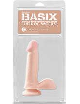 Pipedream Basix 6 Inch Realistic Dong with Suction Cup Realistic Dildos